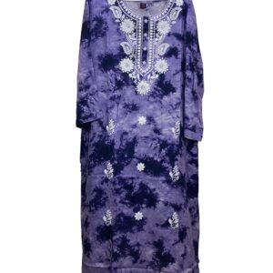 Trending Tie Dye Printed Long Kurti